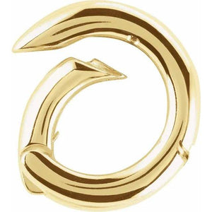 ROUND CHARM BALE/EXTENDER 14ct GOLD