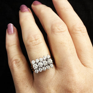 VINTAGE c1960/70’s 1.52ct DIAMOND RING 18ct GOLD