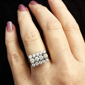 VINTAGE c1960/70’s 1.52ct DIAMOND RING 18ct GOLD