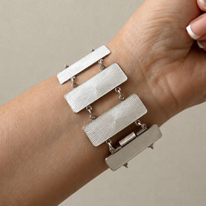 MID-CENTURY DANISH STERLING SILVER BRACELET