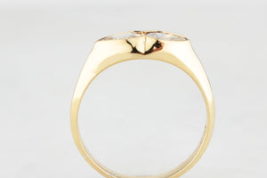 CONTEMPORARY 1ct DIAMOND RING IN 18ct GOLD