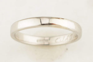ART DECO c1920 PLATINUM BAND