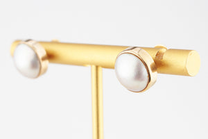 RETRO CONVERTIBLE TOPAZ, DIAMOND & PEARL EARRINGS 9ct GOLD