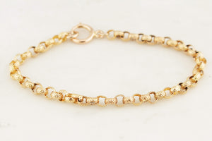 ANTIQUE VICTORIAN c1850 BRACELET 18ct GOLD
