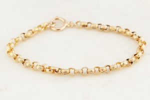 ANTIQUE VICTORIAN c1850 BRACELET 18ct GOLD