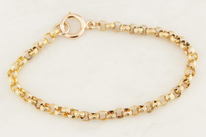 ANTIQUE VICTORIAN c1850 BRACELET 18ct GOLD
