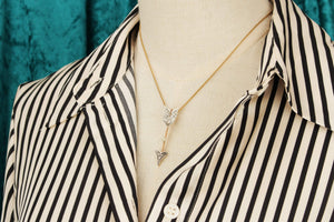 ANTIQUE GEORGIAN c1830 DIAMOND ARROW PENDANT