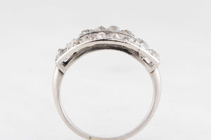 ANTIQUE EDWARDIAN 1.23ct OLD MINE CUT DIAMOND RING PLATINUM