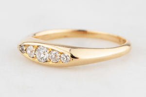 ANTIQUE EDWARDIAN 1912 DIAMOND RING 18ct GOLD