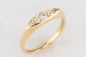 ANTIQUE EDWARDIAN 1912 DIAMOND RING 18ct GOLD