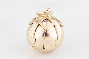 ANTIQUE EDWARDIAN MASONIC ORB PENDANT 9ct GOLD