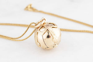 ANTIQUE EDWARDIAN MASONIC ORB PENDANT 9ct GOLD