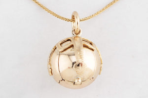 ANTIQUE EDWARDIAN MASONIC ORB PENDANT 9ct GOLD