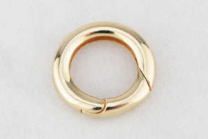 ROUND CHARM BALE/EXTENDER 14ct GOLD