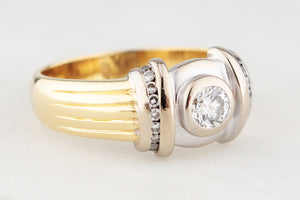 VINTAGE .68ct DIAMOND RING 18ct GOLD