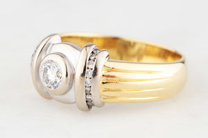 VINTAGE .68ct DIAMOND RING 18ct GOLD