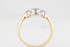 VINTAGE .68ct DIAMOND RING 18ct GOLD