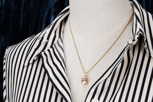R&V BESPOKE 3ct MORGANITE PENDANT 9ct GOLD