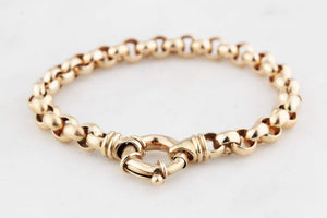 VINTAGE ROLLO BRACELET 10ct GOLD