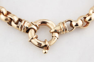 VINTAGE ROLLO BRACELET 10ct GOLD
