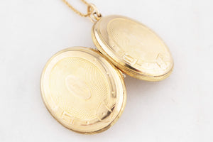 ANTIQUE EDWARDIAN LOCKET 9ct GOLD