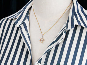ANTIQUE DIAMOND PENDANT 15ct GOLD