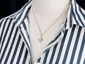 ANTIQUE DIAMOND PENDANT 15ct GOLD
