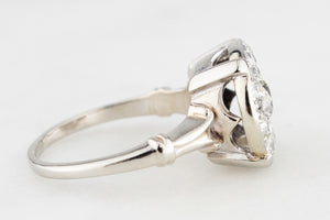 ANTIQUE ART DECO 1.50ct DIAMOND RING 14ct GOLD