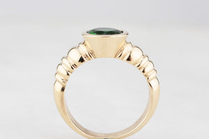 CUSTOM 1.60ct TOURMALINE RING 9ct GOLD