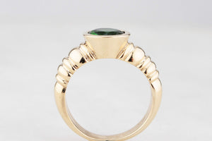 CUSTOM 1.60ct TOURMALINE RING 9ct GOLD