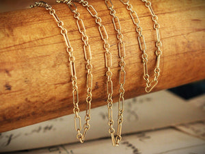 VINTAGE ITALIAN 64cm CHAIN 9ct GOLD
