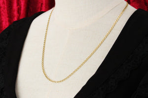 VINTAGE 56cm ANCHOR LINK CHAIN 14ct GOLD