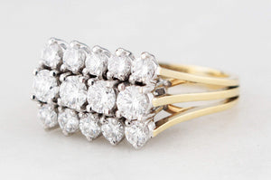 VINTAGE c1960/70’s 1.52ct DIAMOND RING 18ct GOLD