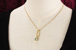 DIAMOND SET PENDANT BALE/EXTENDER 10ct GOLD