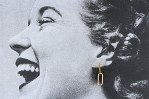 MODERN DIAMOND EARRINGS 18ct GOLD