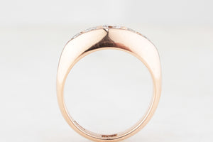 ANTIQUE .86ct FIVE STONE DIAMOND RING 18ct GOLD