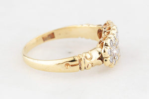 ANTIQUE EDWARDIAN c1918 1.00ct DIAMOND RING 18ct GOLD