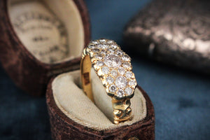 ANTIQUE EDWARDIAN c1918 1.00ct DIAMOND RING 18ct GOLD