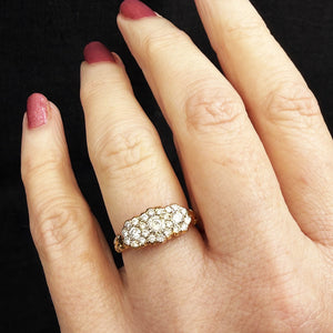 ANTIQUE EDWARDIAN c1918 1.00ct DIAMOND RING 18ct GOLD