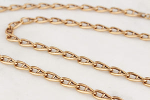 VINTAGE ITALIAN WIDE ANCHOR LINK CHAIN 9ct GOLD