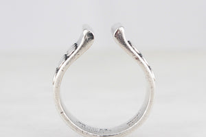 MID-CENTURY SCANDI STERLING SILVER RING