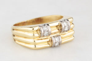 VINTAGE c1950's DIAMOND RING IN 18ct GOLD