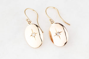 VICTORIAN DIAMOND EARRINGS IN 15ct GOLD