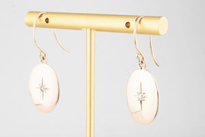 VICTORIAN DIAMOND EARRINGS IN 15ct GOLD