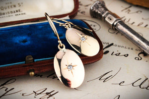 VICTORIAN DIAMOND EARRINGS IN 15ct GOLD