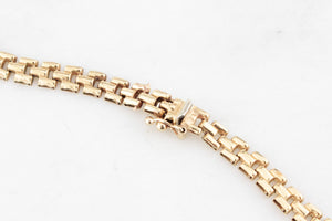 VINTAGE FRINGE NECKLACE 9ct GOLD
