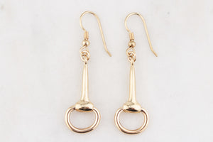 VINTAGE SOLID 1980’s EARRINGS 9ct GOLD