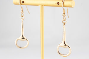VINTAGE SOLID 1980’s EARRINGS 9ct GOLD