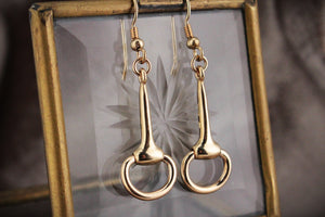 VINTAGE SOLID 1980’s EARRINGS 9ct GOLD