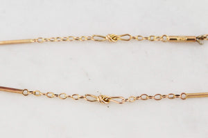 ANTIQUE EDWARDIAN OPAL CRESCENT MOON NECKLACE 15ct GOLD